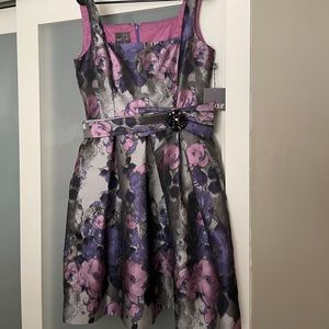 Muse grey and purple dress size 12